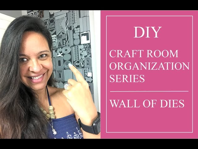 Magnetic Sheets For Dies - AMAZING Craft Room Organization Tip