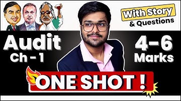 Ch 1 Audit  | CA Inter | May 25 | Abhyaas batch | CA Chirag Garg | Sep 25 | Nature Scope & Objective