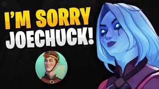 Joechuck is TERRIFIED of the #1 Vindicta!