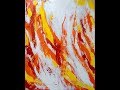 Burst - Abstract Acrylic Painting Lesson - Exploring Negative Space