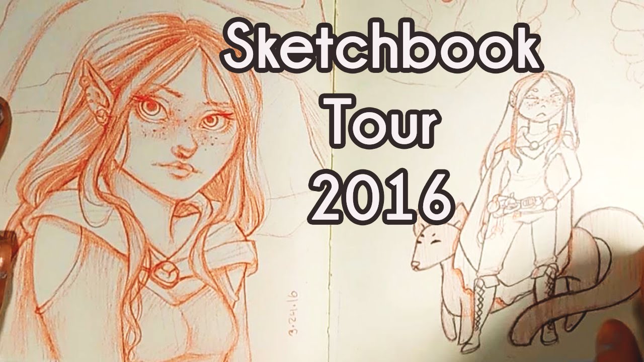 Sketchbook Tour 2016 - YouTube