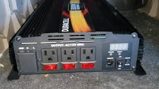 How i installed a power inverter  on Freightliner Cascadia / Duracell 3000W Power Inverter