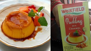 shorts katori se pudding nikalna ek samasya/ weikfield caramel pudding mix review