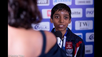 Round 3 Gibraltar Chess post-game interview with Praggnanandhaa
