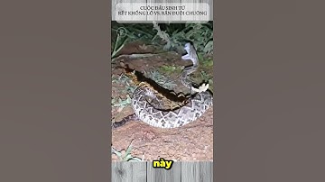 CUỘC ĐẤU SINH TỬ: RẾT KHỔNG LỒ vs RĂN ĐUÔI CHUÔNG