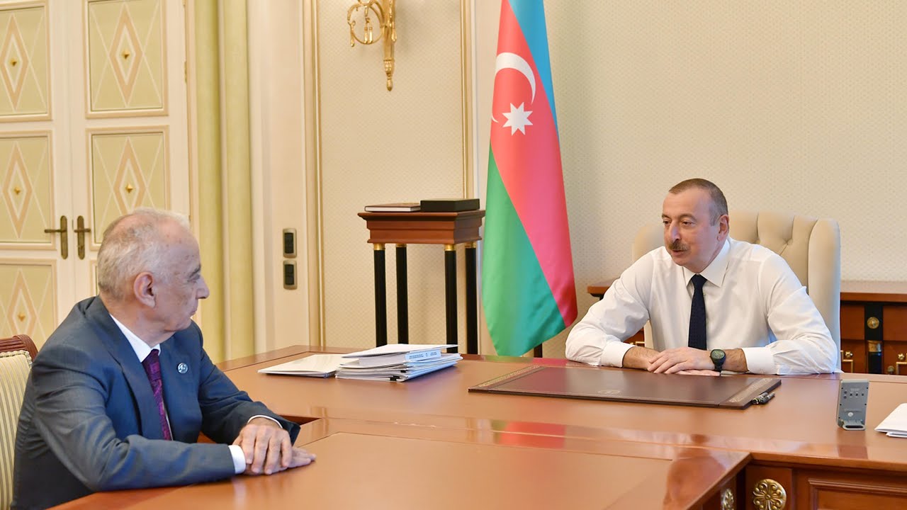 İlham Əliyev H.Abutalıbovu vəzifədən azad edilməsi ilə bağlı verdiyi ərizəsi ilə əlaqədar qəbul edib
