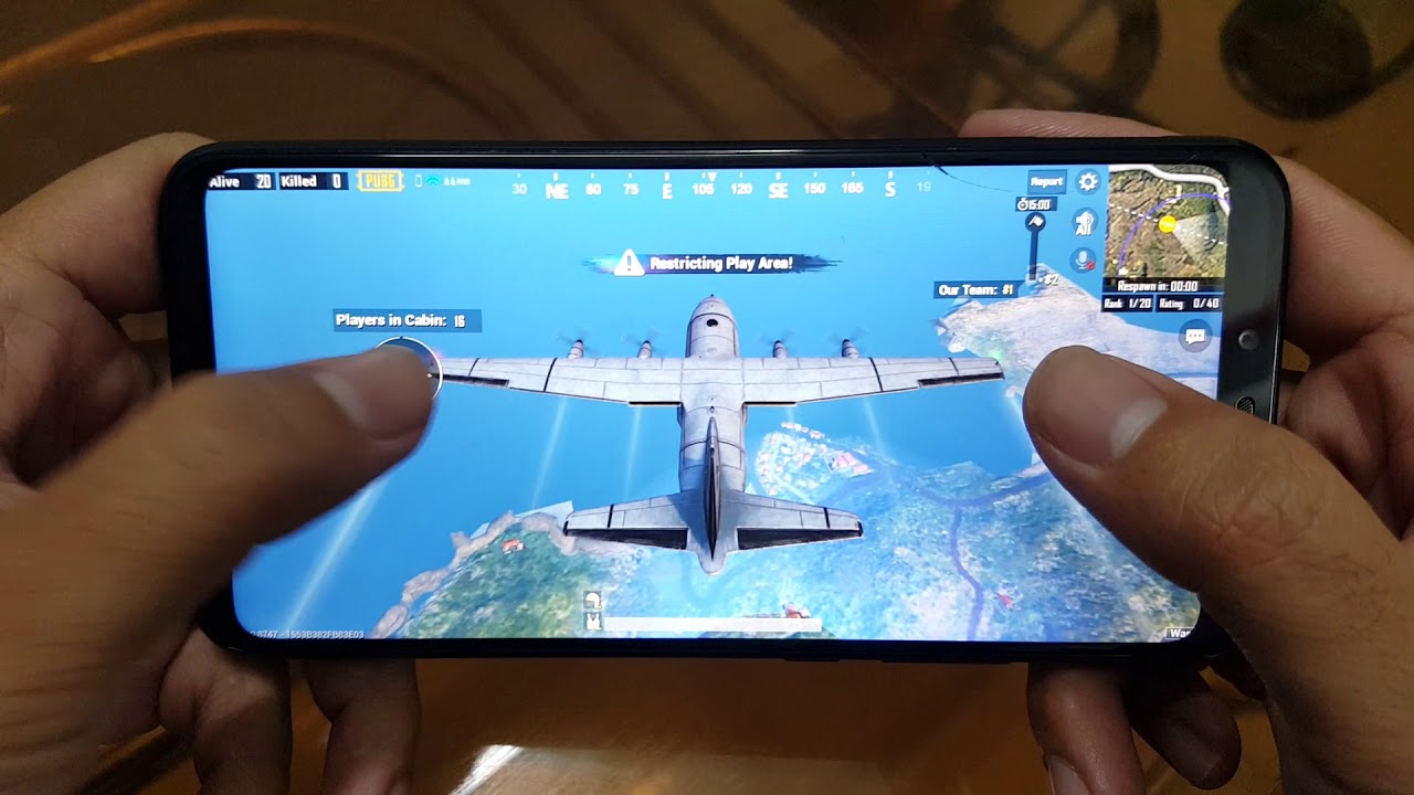 Test Game PUBG Mobile on Huawei Nova 3i Max Setting - 