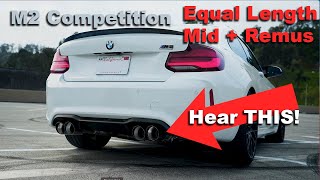 BMW M2 Competition Exhaust UPGRADE: Active Autowerke EL midpipe + Remus Race by PointShiftDrive 25,874 views 3 years ago 13 minutes, 58 seconds