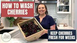 How to Keep Cherries Fresh for Weeks