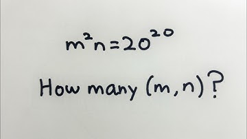 Q254 | Math Olympiad | Algebra | 2020 AIME II Problem 1 | Number of Factors