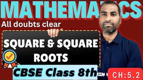 Square and Square Roots Class 8 CBSE | Pythagorean Triplets संपूर्ण जानकारी |PMshriKendriyaVidyalaya