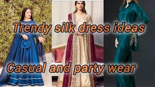 Luxury Silk Trendy Dresses – Elegant, Soft & Timeless Fashion for Women screenshot 1