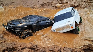 VAZ 2101 vs. Nissan GT-R off-road. There can only be one king of OFFroad. RC OFFroad 4x4