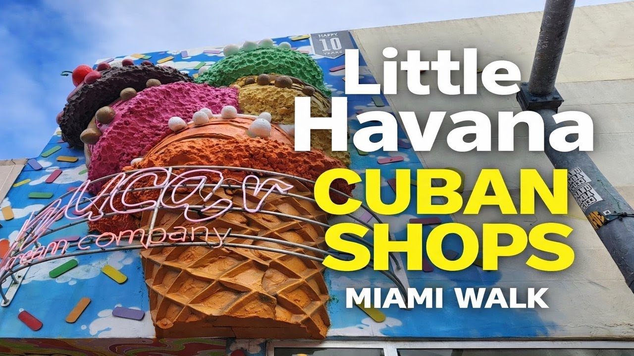 Walking Through Little Havana | Cuban Shops, Street Vibes & Local Finds