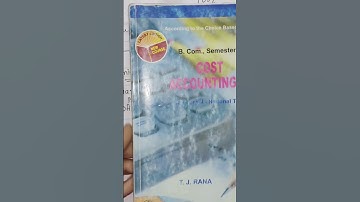 B.Com. SEM 4 Cost Accounting 2 Gujarat University Overview of syllabus#shorts