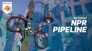 My Stylized Blender NPR Pipeline - NOXIOUS Shot Breakdown