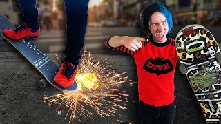 Making Our Skateboards Spark with Tail Devil!