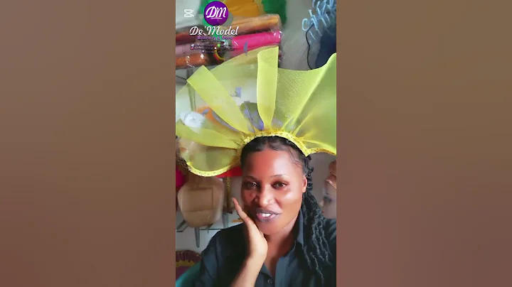 Shorts / Elegant Crinoline Fascinator  #shorts #shorttrend #shortvideo #fashion#new