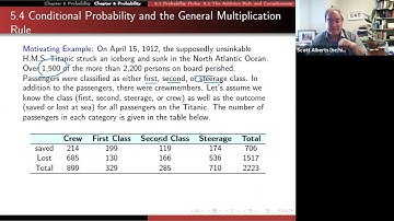 Stat 190, Chapter 5.3 and 5.4