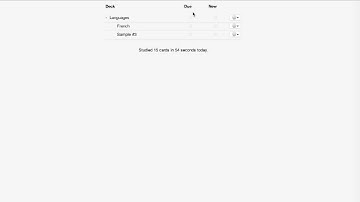 Anki Terminology: Decks and Subdecks