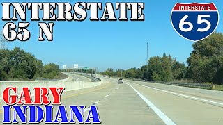 I-65 North - Gary - Indiana - 4K Highway Drive