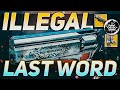 Illegal Last Word