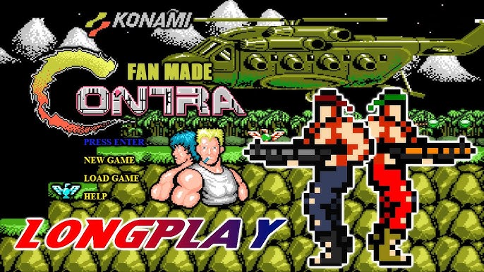 SUPER CONTRA for NES from Konami 