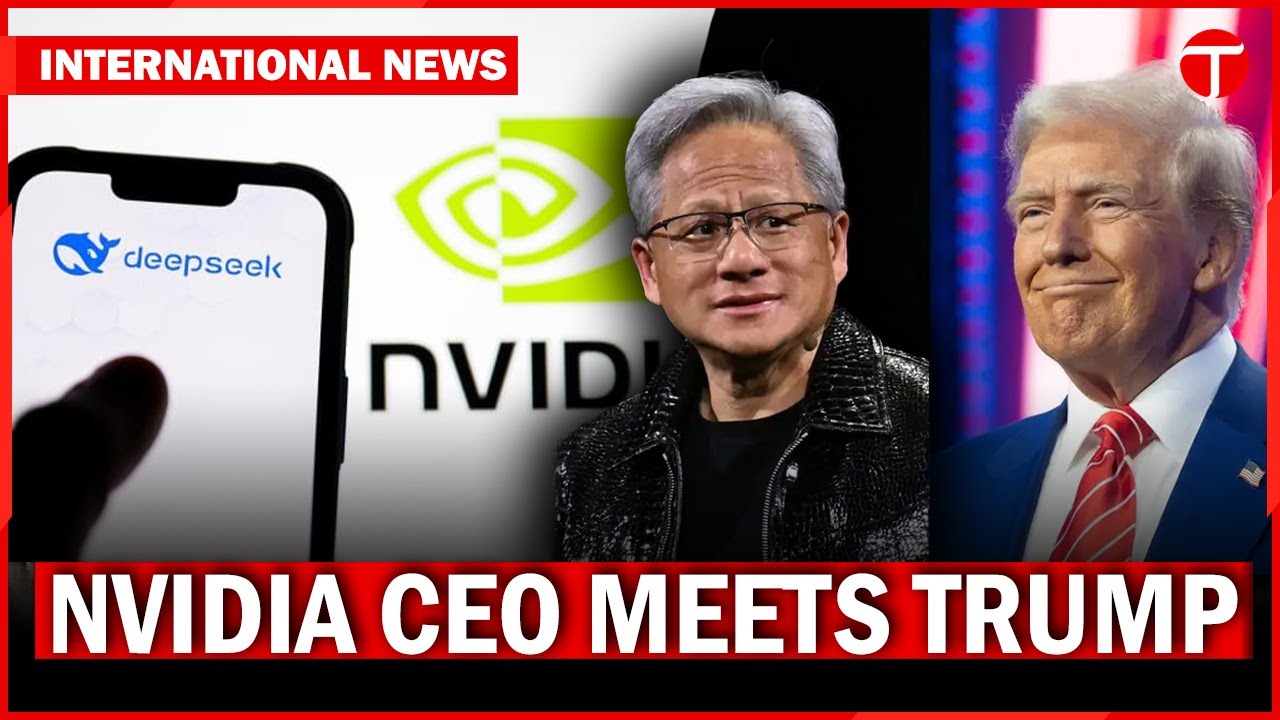 Trump, Nvidia CEO discuss DeepSeek and AI chip export restrictions ...