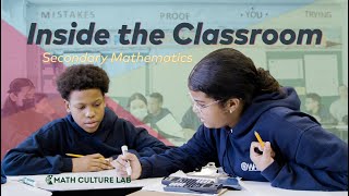 7th Grade Cultivating Belonging and Agency in Math Class