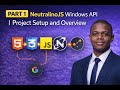 NeutralinoJS Windows API | Project Setup and Overview