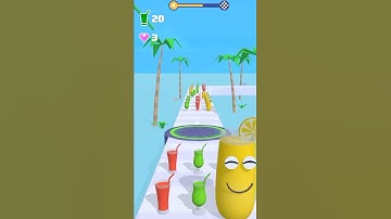 Juice Run Game |   Max Level Gameplay  ios, Android #shorts #games #viral