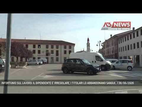 Video INFORTUNIO SUL LAVORO: IL DIPENDENTE E' IRREGOLARE, I TITOLARI LO ABBANDONANO SANGUI... | 30/05/2026