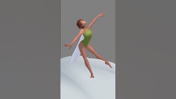 Dancing between light rays #DigitalArt #ArtTimelapse #Procreate #CharacterArt #CharacterDesign