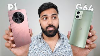 Moto G64 5G vs Realme P1 5G - Best 5G Phone Under ₹15,000?