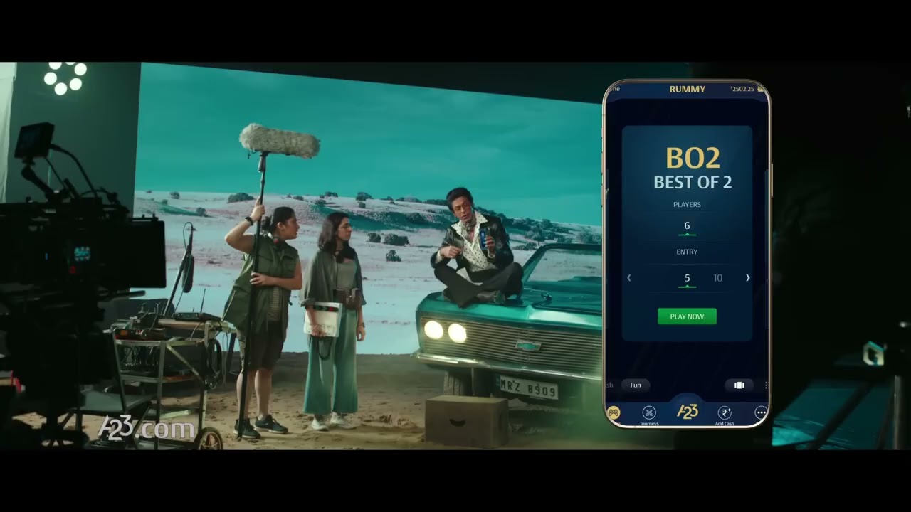 Life needs variety? Play Rummy Ft. Shah Rukh Khan | A23 Rummy