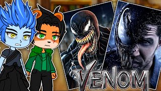 Disney Villains React To Venom | Eddie Brock | Gacha react