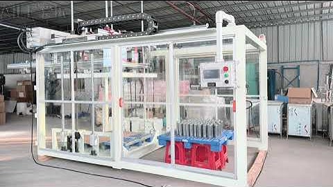 (With paper suction)AILE Automatic Empty Aerosol can unloading machine Aerosol cans Depalletizer