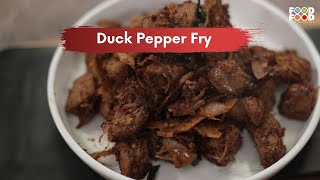 Duck Pepper Fry | Taste of America | Kerala-style chicken | Yummy Duck Dry fry Recipe | FoodFood