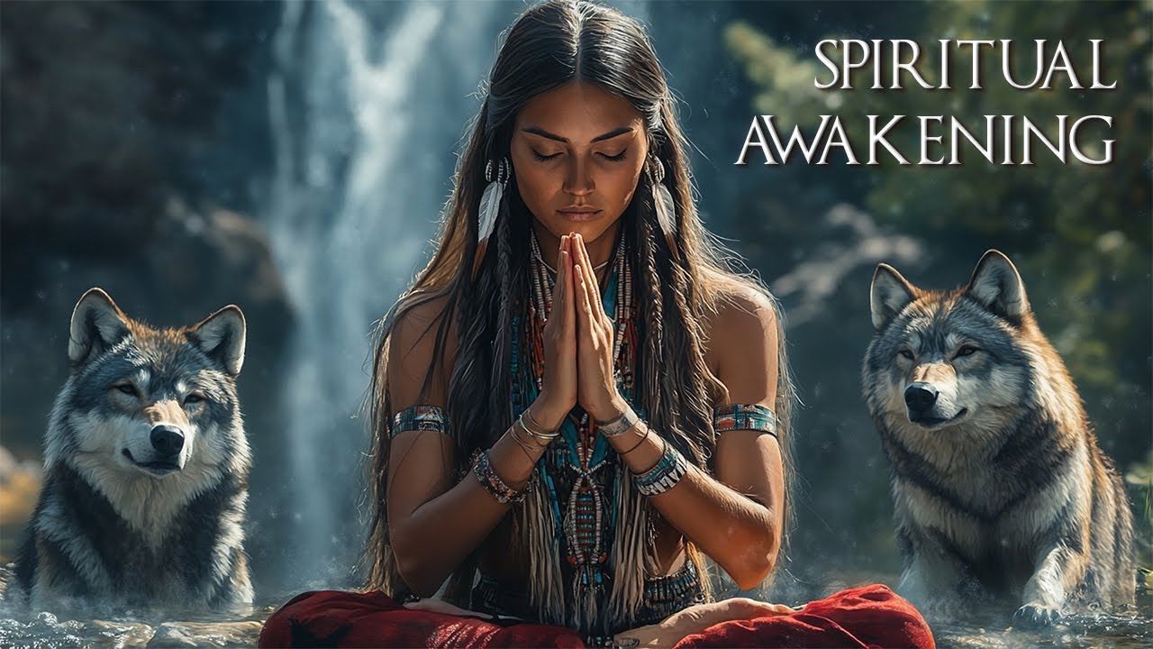 Spiritual Awakening - Native American Flute Healing - Meditation in Harmony with the Wolf Spirit Spiritual Awakening - Native American Flute Healing - Meditation in Harmony with the Wolf Spirit