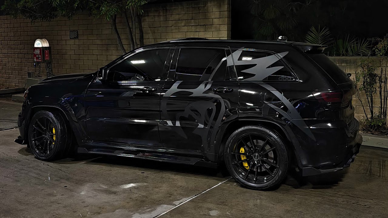 MURDEROUT TRACKHAWK MORNING TRAFFIC POV ( insane whine ) ASMR - YouTube