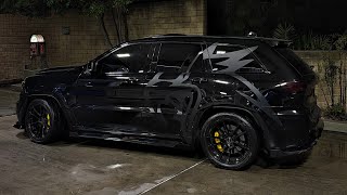 MURDEROUT TRACKHAWK MORNING TRAFFIC POV ( insane whine ) ASMR