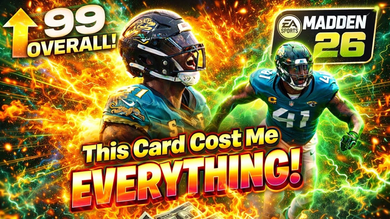 «Я выпустил карту на 5 миллионов монет… И концовка была БЕЗУМНОЙ!» — Madden 26 Ultimate Team