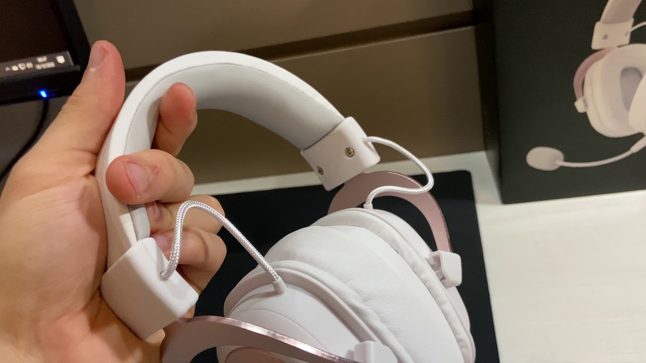 Headset Redragon Zeus 2 Sakura - Unboxing Review PT-BR - YouTube