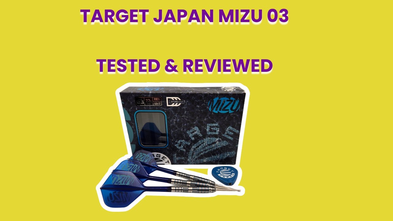 Target Japan Mizu 03 Darts (Tested & Reviewed)