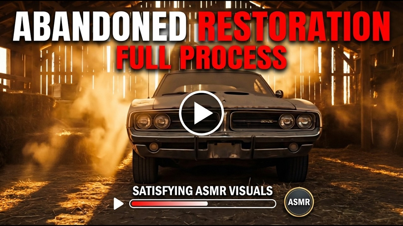 Abandoned 1969 Dodge Charger Restored | American Muscle Reborn
