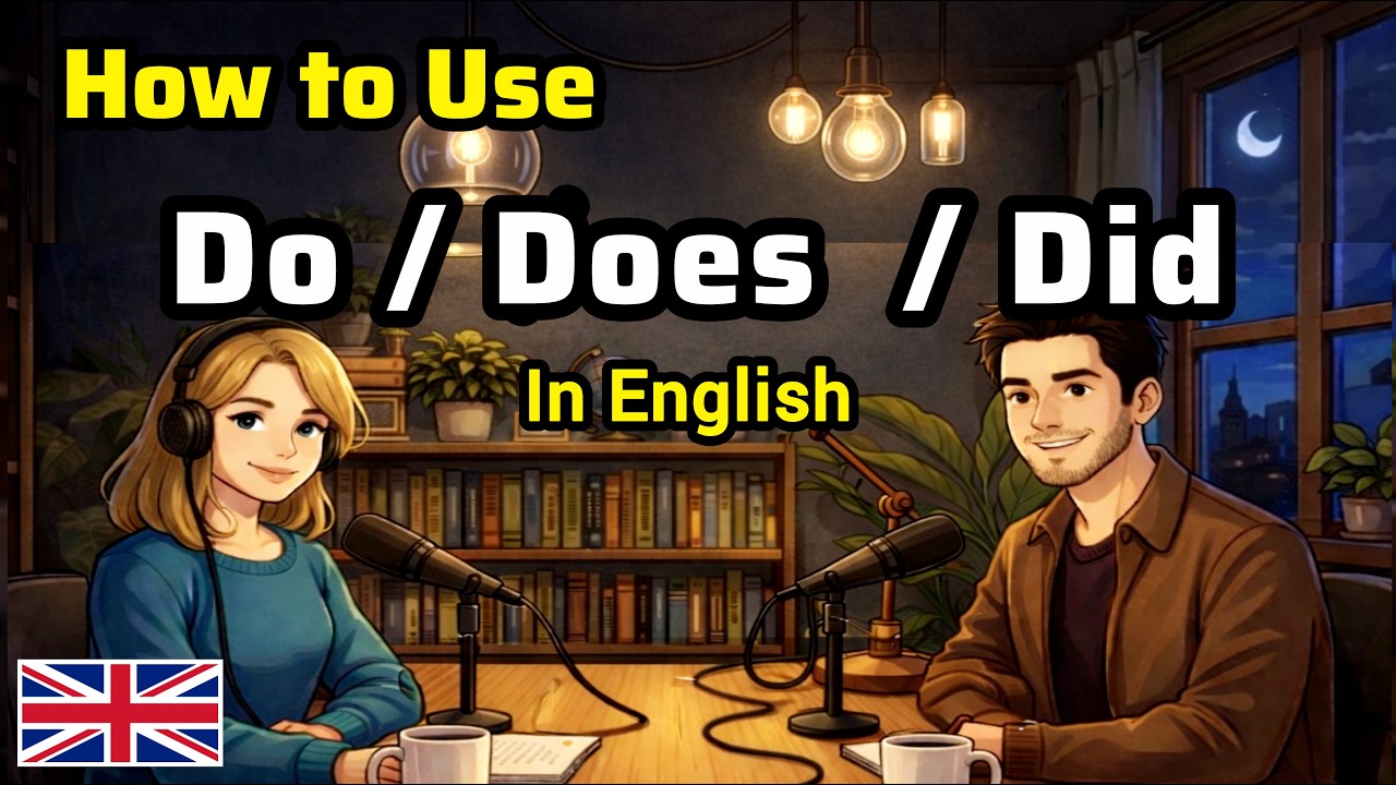 How to Use Do, Does & Did in Real English Conversations