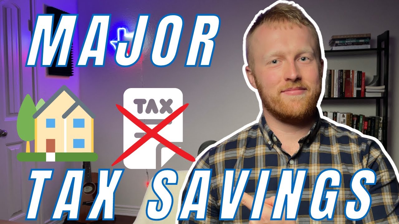 Texas Residential Homestead Exemption EXPLAINED INSTANTLY Save Money