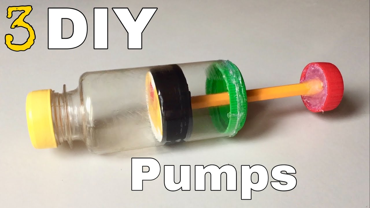 3 incredible ideas How to Make a DIY Pump YouTube