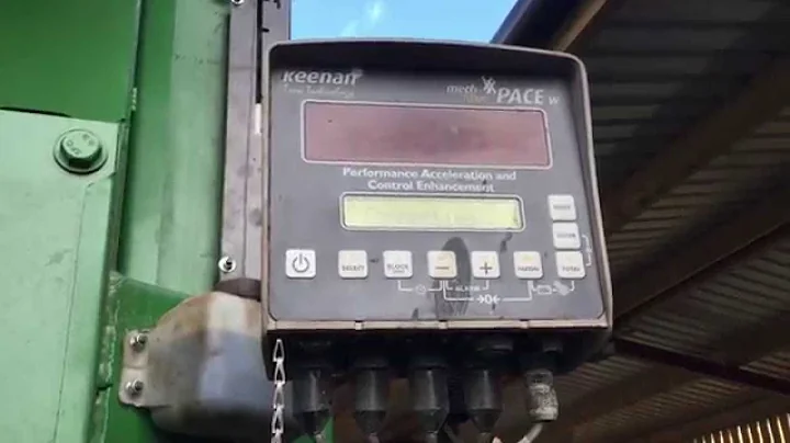 How to zero a PACE weigh cell on a Keenan Mech Fiber mixer wagon