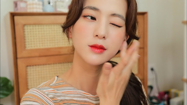 sub)다시 해보는🇬🇧영국에서🍊촉촉 레드오렌지 메이크업 겟레디윗미!ㅣget ready with me